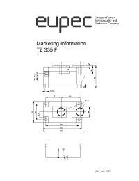 Datasheet TZ335F manufacturer Eupec