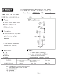 Datasheet 1224SURC/S530-A2 manufacturer Everlight