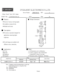 Datasheet 1224SURC/S530-A3 manufacturer Everlight