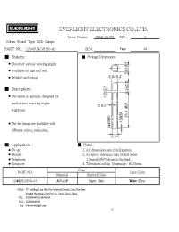 Datasheet 1224SURC/S530-A5 manufacturer Everlight