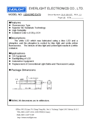 Datasheet 1224UWC/C470 manufacturer Everlight
