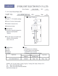 Datasheet 1323-2SURC/S633-A6 manufacturer Everlight