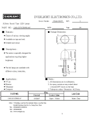 Datasheet 1363-2UYC/S400-A7 manufacturer Everlight
