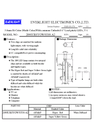 Datasheet 209SURSYGW/S530-A2 manufacturer Everlight