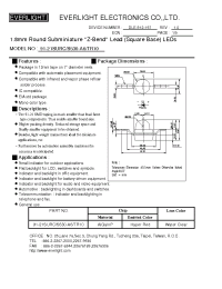 Datasheet 91-21SURC/S530-A6/TR10 manufacturer Everlight