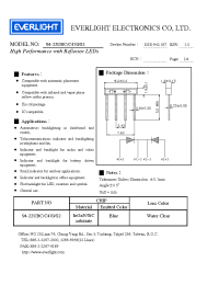 Datasheet 94-22UBC/C470/S2 manufacturer Everlight