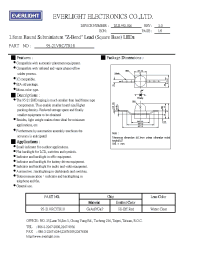 Datasheet 95-21VRC/TR10 manufacturer Everlight