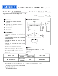 Datasheet 96-22UBC/C470 manufacturer Everlight