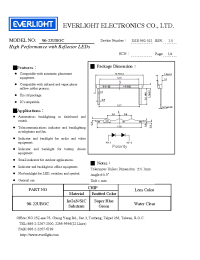 Datasheet 96-22UBGC manufacturer Everlight