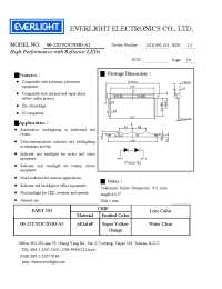 Datasheet 96-22UYOC/S530-A2 manufacturer Everlight