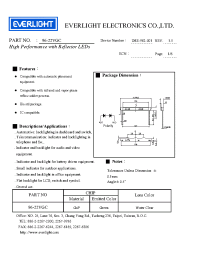 Datasheet 96-22VGC производства Everlight