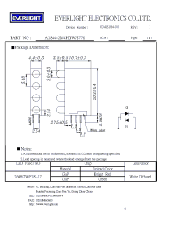 Datasheet A1844-2B/4HGW/S770 manufacturer Everlight