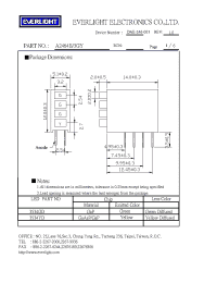Datasheet A2464B/3GY manufacturer Everlight