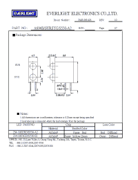 Datasheet A694B/SURSYG/S530-A2 manufacturer Everlight