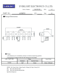 Datasheet A93B/5G manufacturer Everlight