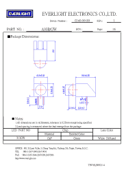 Datasheet A93B/GW manufacturer Everlight