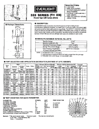 Datasheet EL333ET manufacturer Everlight