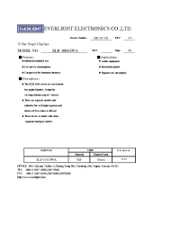 Datasheet ELB-1001GWA manufacturer Everlight