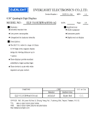 Datasheet ELF-511SURWA/S530-A2 manufacturer Everlight