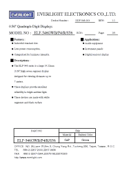 Datasheet ELF-546GWB/P4/R/S56 manufacturer Everlight