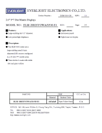 Datasheet ELM-2002SYGWA/S530-E1 manufacturer Everlight