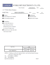 Datasheet ELM-2082SRWA manufacturer Everlight