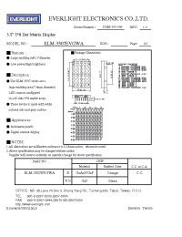 Datasheet ELM-3507EVGWA manufacturer Everlight