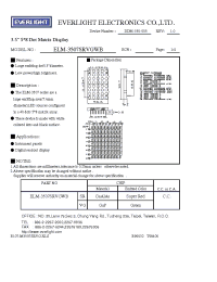 Datasheet ELM-3507SRVGWB manufacturer Everlight