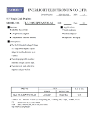 Datasheet ELS-321SURWA/S530-A2 manufacturer Everlight