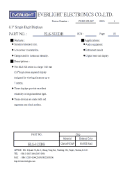 Datasheet ELS-322IDB manufacturer Everlight