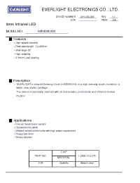 Datasheet HIR333C/H0 manufacturer Everlight