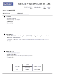 Datasheet HIR4254C manufacturer Everlight