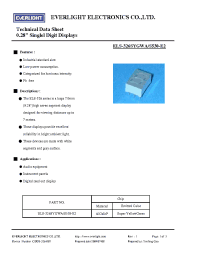 Datasheet S326SYGWA-S530-E2 manufacturer Everlight