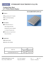 Datasheet S530-A2 manufacturer Everlight