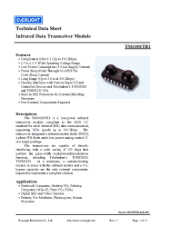 Datasheet TM4100/TR1 manufacturer Everlight