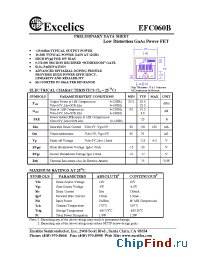 Datasheet EFC060B manufacturer Excelics