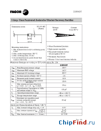 Datasheet EGP30DT manufacturer Fagor