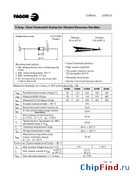 Datasheet EGP50F manufacturer Fagor