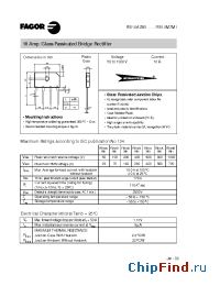 Datasheet FBI10K manufacturer Fagor