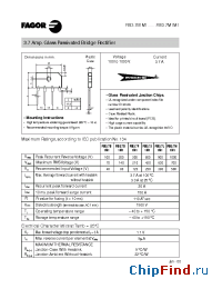 Datasheet FBI3.7D-1M1 manufacturer Fagor