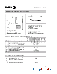 Datasheet FBI4A7M1 manufacturer Fagor