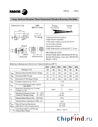 Datasheet FES1A manufacturer Fagor