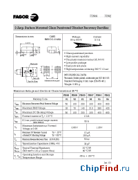 Datasheet FES2D manufacturer Fagor