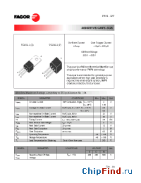 Datasheet FS0401F manufacturer Fagor