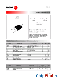 Datasheet FS0404D manufacturer Fagor