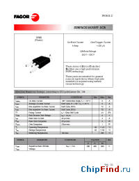 Datasheet FS0802BD manufacturer Fagor