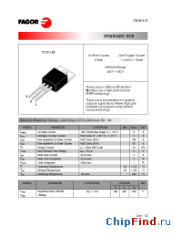 Datasheet FS0809BH manufacturer Fagor