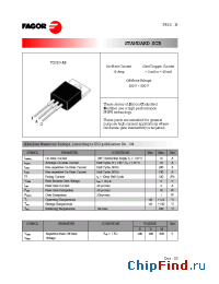 Datasheet FS1608MH manufacturer Fagor