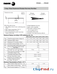 Datasheet FUF4001 manufacturer Fagor