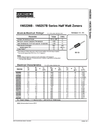 Datasheet 1N5240B manufacturer Fairchild